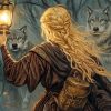 MD1 Elora surrounded by wolves