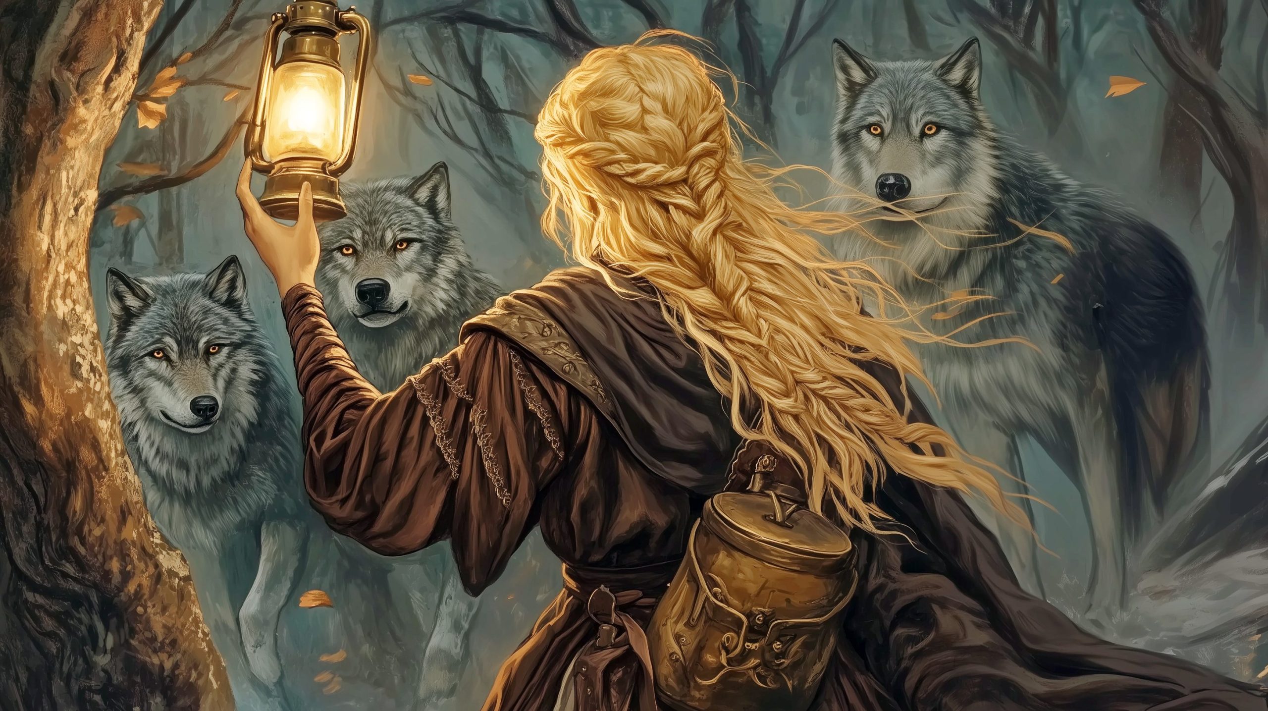 MD1 Elora surrounded by wolves