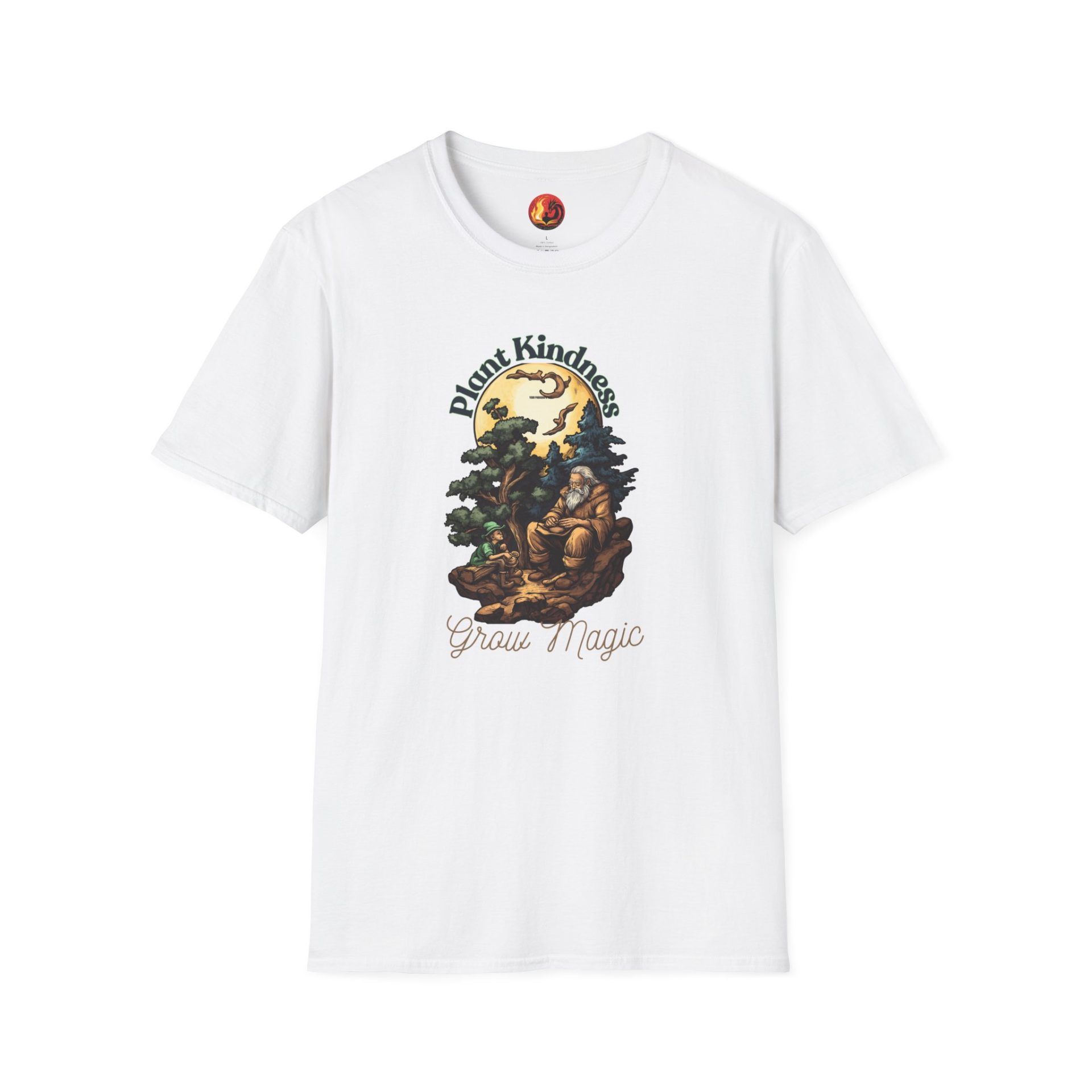 Plant Kindness, Grow Magic" St. Patrick's Day T-shirt - Image 3