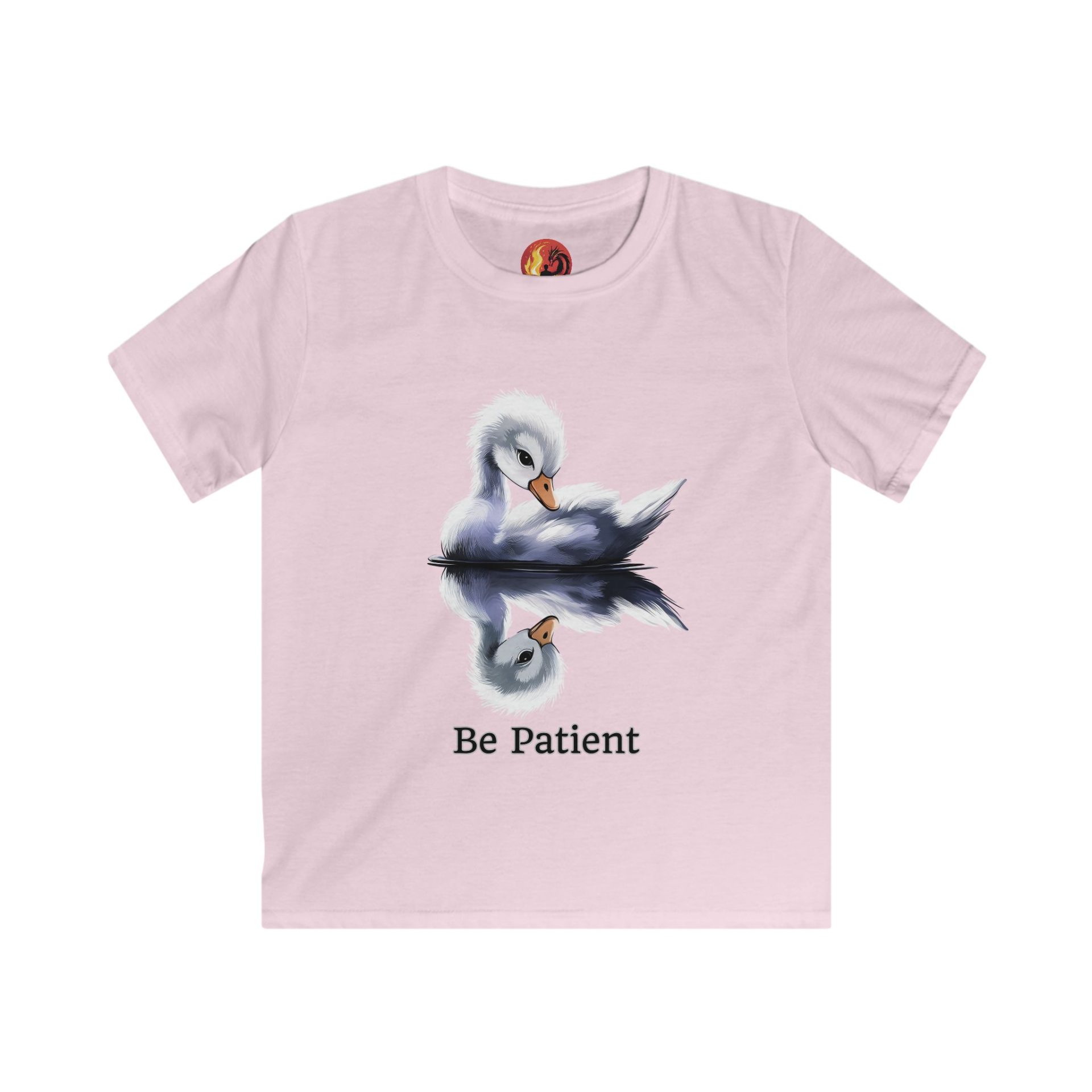 The Ugly Duckling "Be Patient" Front only Transformation Softstyle Tee - Image 6