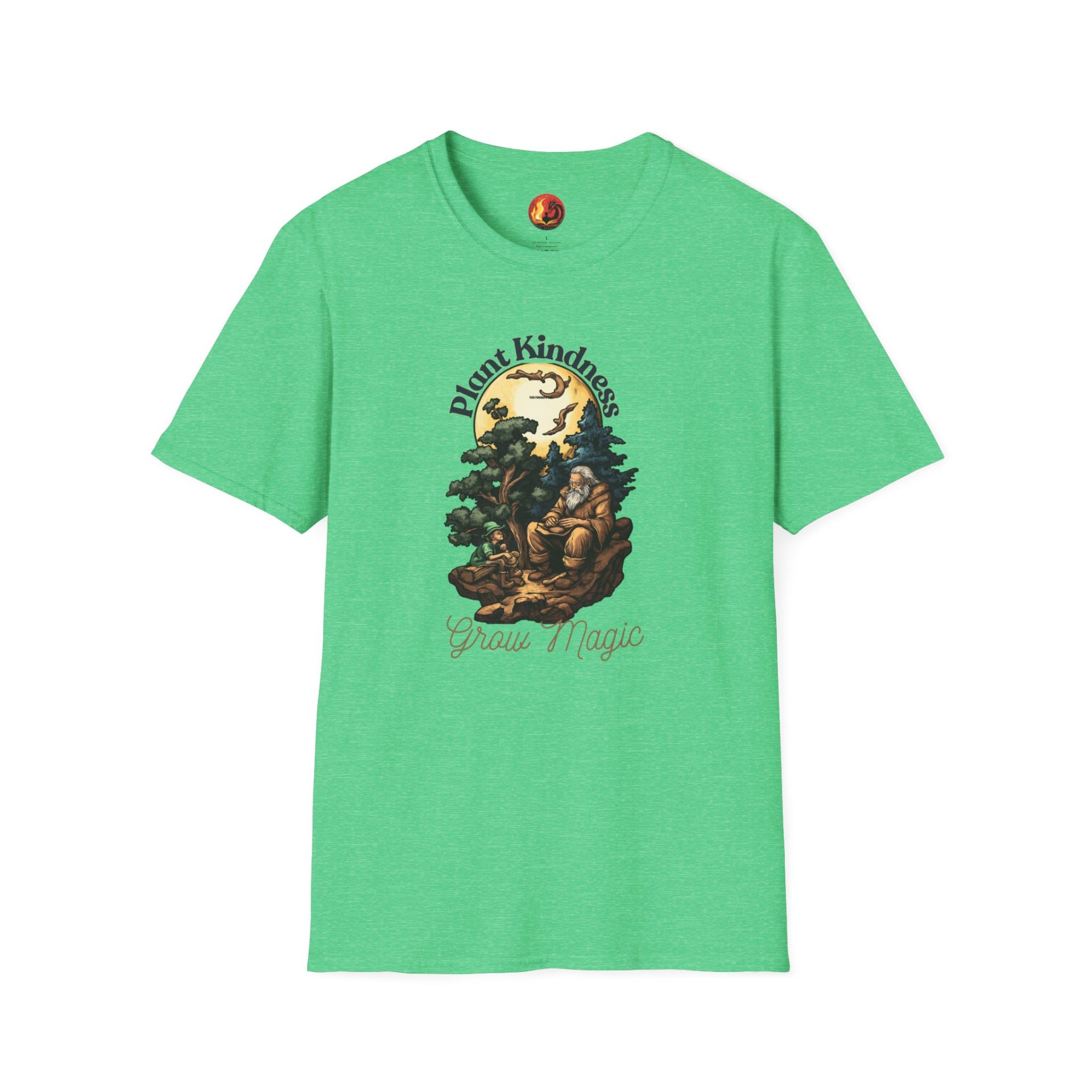 Plant Kindness, Grow Magic" St. Patrick's Day T-shirt - Image 2