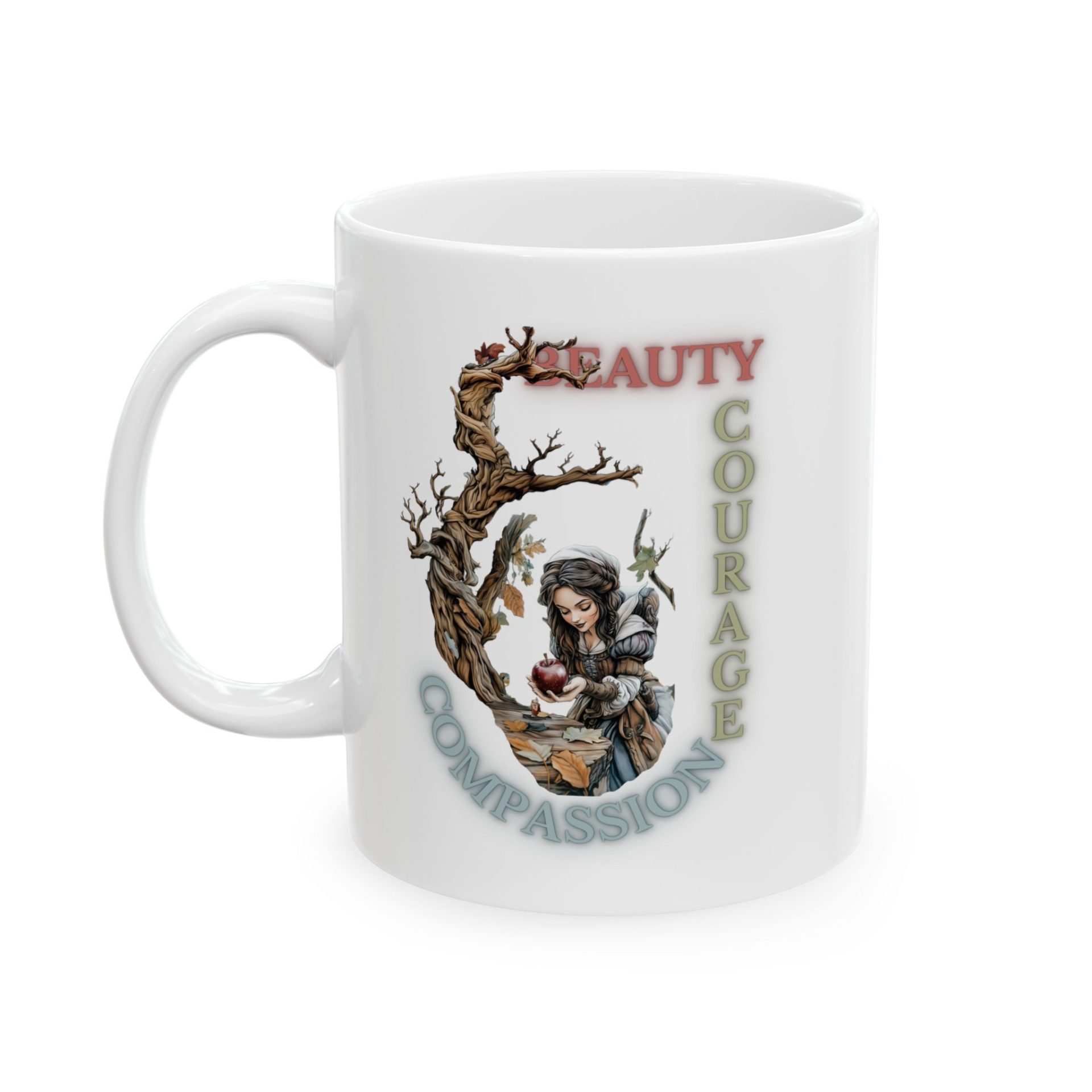 The Real Snow White Mug – Beauty, Courage, and Compassion | Grimm-Inspired Coffee  Mug, (11oz, 15oz) - Image 2