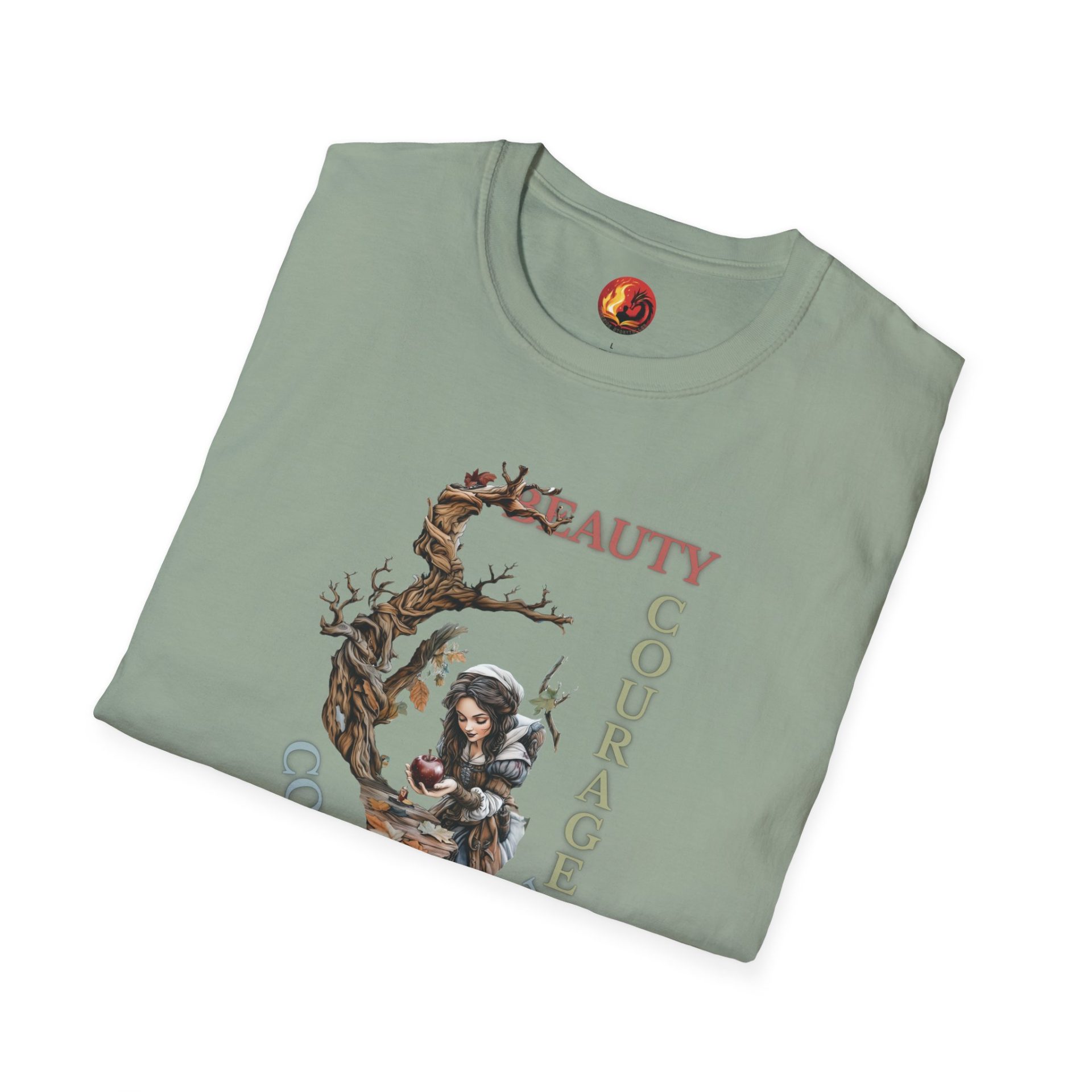The Real Snow White T-Shirt – Beauty, Courage, and Compassion | Grimm-Inspired Tee - Image 7