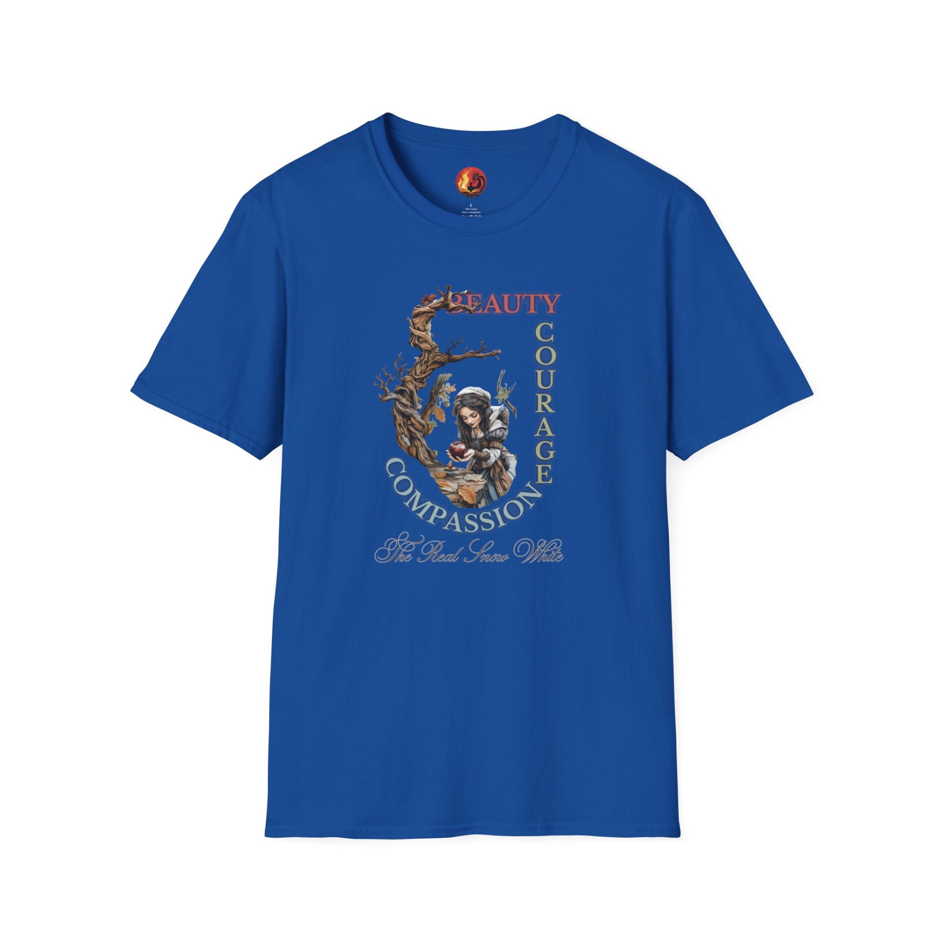 The Real Snow White T-Shirt – Beauty, Courage, and Compassion | Grimm-Inspired Tee - Image 10